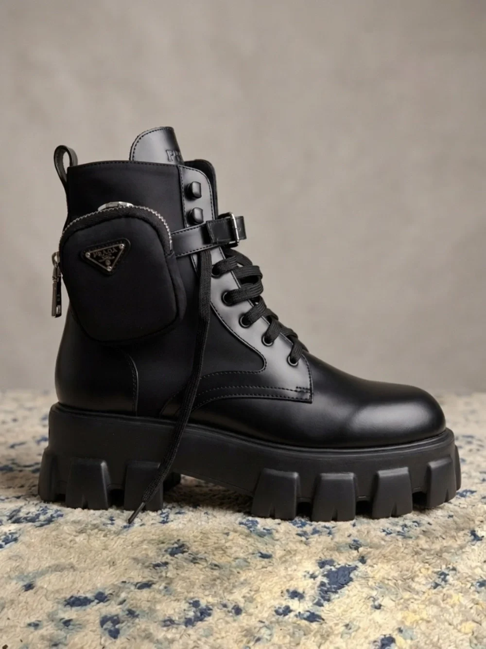AUTHENTIC Prada Monolith Boots